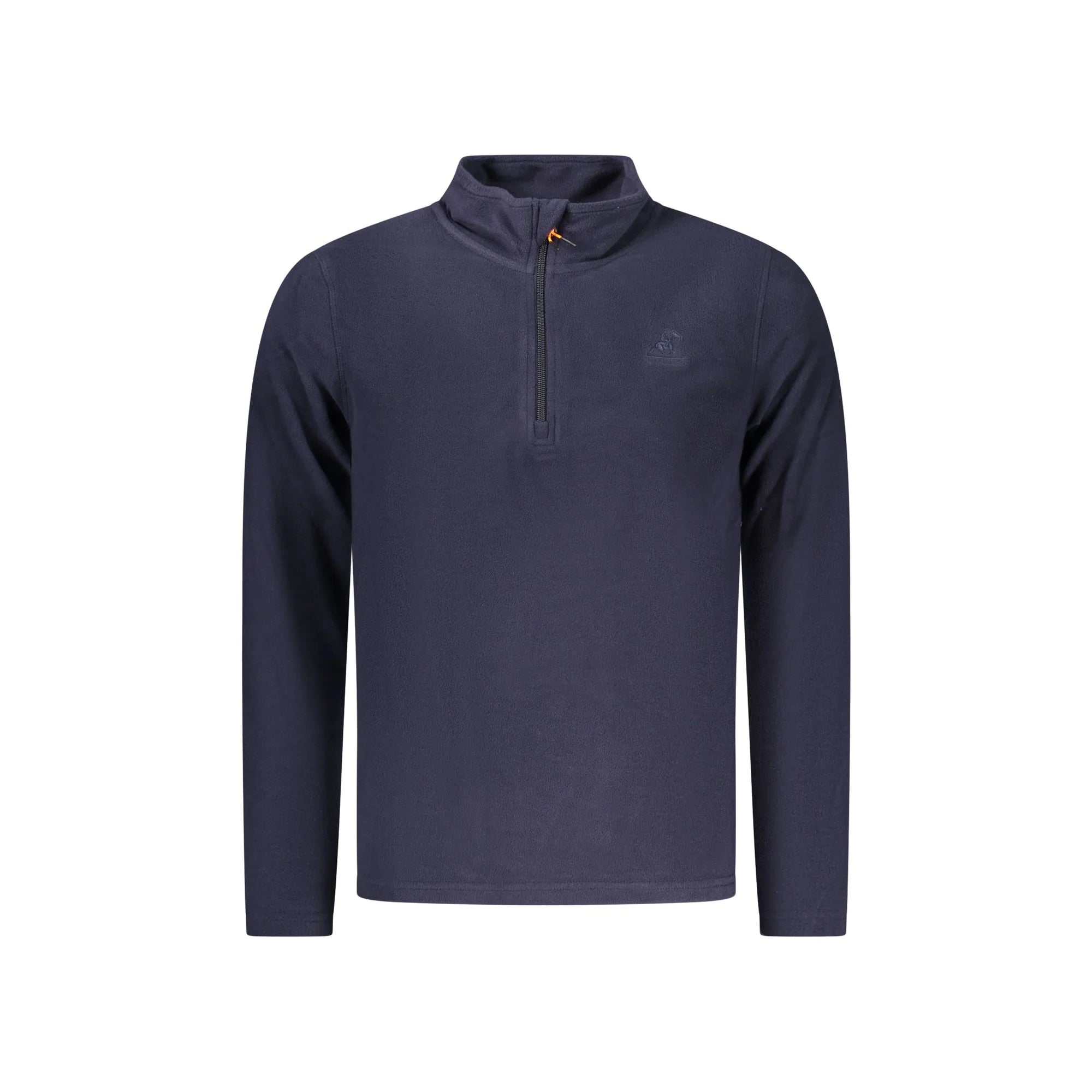 U.S. Grand Felpa Uomo Blu con Mezza Zip Pile Ricamo Logo Felpe - foto prodotto